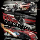 NHRA the Best Four Seconds Vinyl Decal Sticker Waterproof