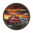 Rocket Diner Vintage Vinyl Decal Sticker Waterproof