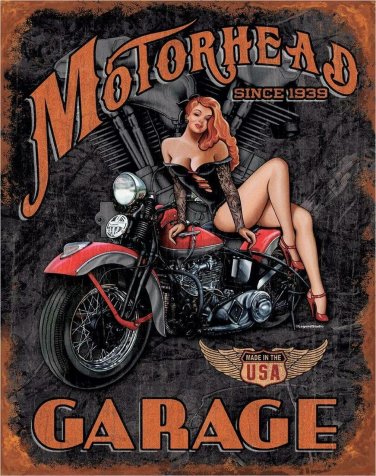 Legends Motorhead Garage Vinyl Decal Sticker Waterproof