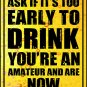 Amateur Drinker Color Vinyl Decal Sticker Waterproof