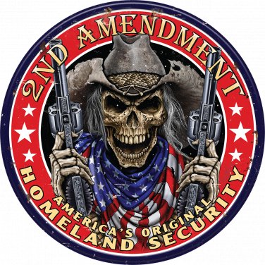 2nd amendment Color Vinyl Decal Sticker Waterproof