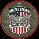 Armed Forces Color Vinyl Decal Sticker Waterproof