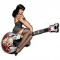 Guitar Girl Vintage Vinyl Decal Sticker Waterproof