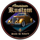 American Kustom Vintage  Vinyl Decal Sticker Waterproof