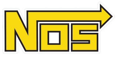 NOS Vinyl Decal Sticker Waterproof