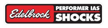 Edelbrock Performance Shocks Vinyl Decal Sticker Waterproof