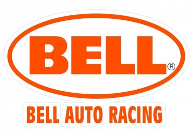 BELL AUTO RACING Vinyl Decal Sticker Waterproof