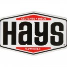 HAYS Clutches Vinyl Decal Sticker Waterproof