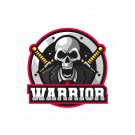 Skull Warrior Color Vinyl Decal Sticker Waterproof