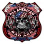 All American Vintage Vinyl Decal Sticker Waterproof