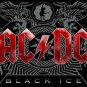 ACDC Black Ice Color Vinyl Decal Sticker Waterproof
