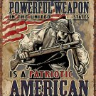 American Patriot Vinyl Decal Sticker Waterproof