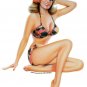 SEXY VINTAGE Blond Nostalgic Fifties PINUP Beach GIRL 6" Free Shipping