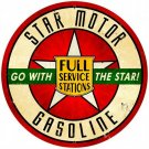 Star Motor Gasoline Vinyl Decal Sticker Waterproof