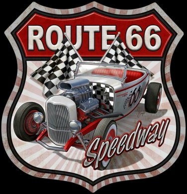 Route 66 Car Vinyl Decal Sticker Waterproof