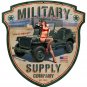 Military Supply vintage Vinyl Decal Sticker Waterproof