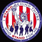 I Stand Behind Those Vinyl Decal Sticker Waterproof