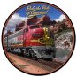Ride The Rails Of America Vintage Vinyl Decal Sticker Waterproof