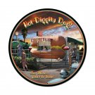 Hot Diggity Dog Vintage Vinyl Decal Sticker Waterproof