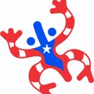 Puerto Rico Coqui Taino (Taino Frog) Vinyl Decal Sticker Waterproof