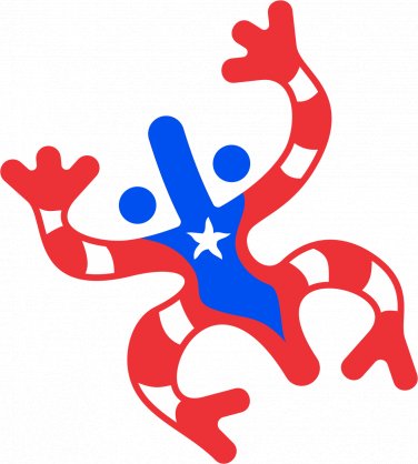 Puerto Rico Coqui Taino (Taino Frog) Vinyl Decal Sticker Waterproof