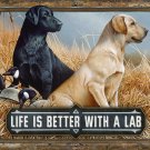 Life is Better With a Labrador Vinyl Decal Sticker Waterproof