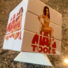 MAC TOOLS DECORATIVE SEXY GIRL  MAGIC CUBE PUZZLE MECHANIC GIFT WITH STAND
