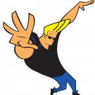 Johnny Bravo Decal Sticker Waterproof