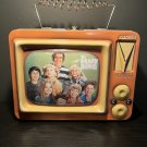 Vintage 1999 "The Brady Bunch" Metal TV Type Antenna Handle Lunch Box Vandor