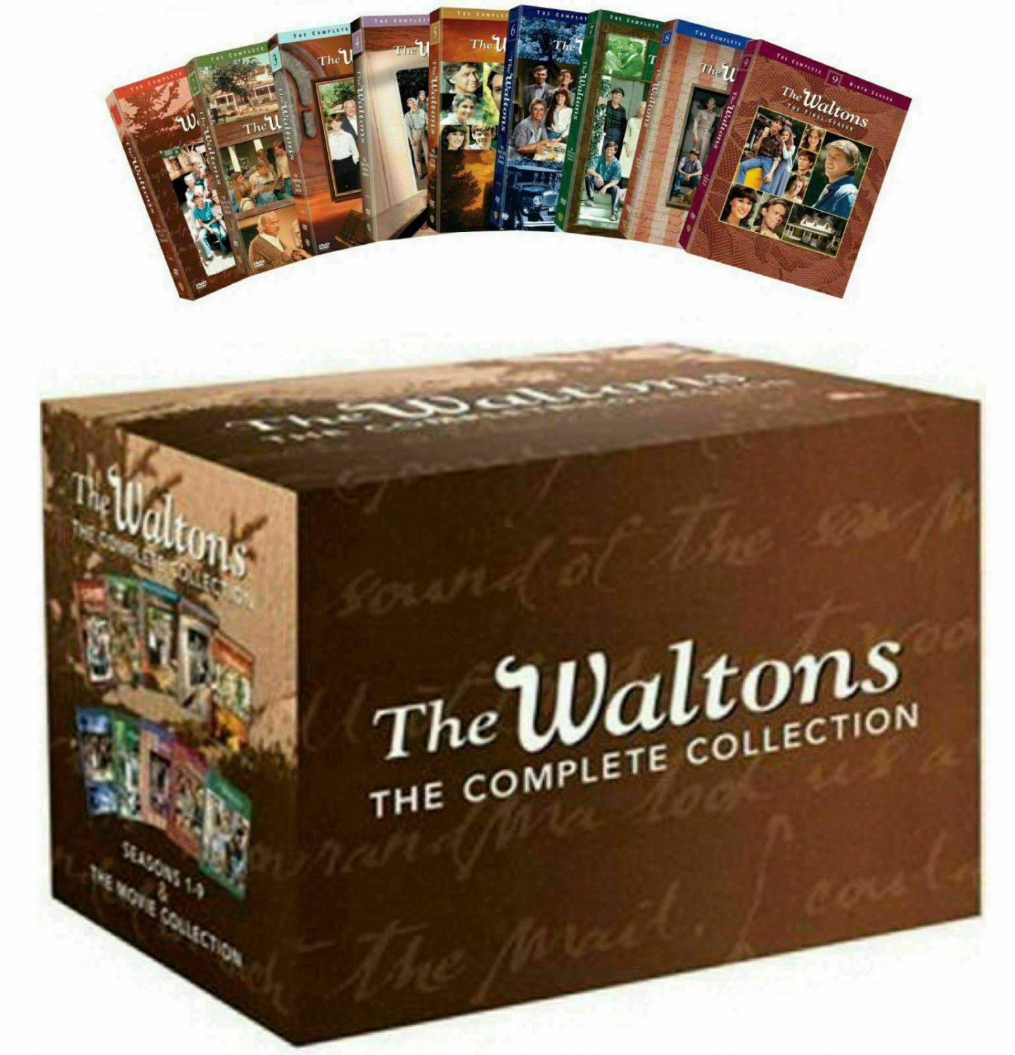 The Waltons Complete Series Dvd Box Set Seasons 1 2 3 4 5 6 7 8 9 New Sealed