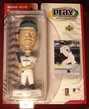 Seattle Mariners Ichiro Suzuki bobblehead - MIP 2002 Players Inc.