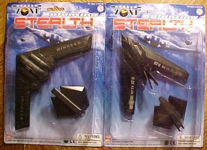 Balancing Stealth Bomber & Fighter plane sets - MOC