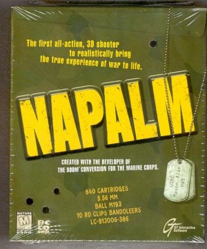 Napalm 3D shooter PC computer video game - MIB,  never opened!