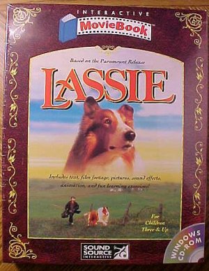 Lassie interactive movie book for PC computers - MIB - never opened