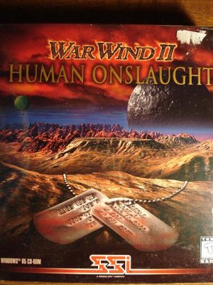 War Winds II Human Onslaught PC computer video game - MIB,  never opened!