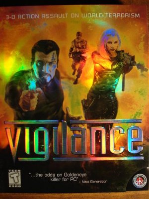 Vigilance 3D action assault PC computer video game - MIB,  never opened!