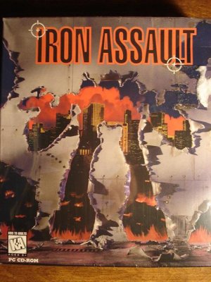 Iron Assault giant robot PC computer video game - MIB,  never opened!