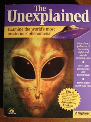 The Unexplained  - the world's mysterious phenomena PC computer video experience- MIB
