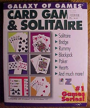 Several diff. card games Bridge, Rummy, Poker, etc. PC computer video games - MIB