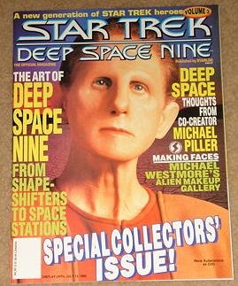 Star Trek Deep Space Nine (DS9) magazine Vol. #3 - 1993 Mint - Michael Piller, alien make-up