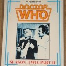 Files Magazine Spotlight on Dr. Doctor Who Season II, Part 2 NM / MINT
