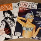 Science Fiction Chronicle fantasy magazine - 1992 V15, #6 & V8, #11, both Nm / Mint condition