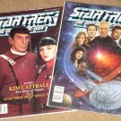 Star Trek the Official Fan Club magazine #'s 86 & 87 - 1992, Nm / MINT