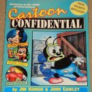 Cartoon Confidential softcover book about comic books and cartoon secrets, Nm / MINT