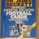 Beckett Official Price Guide to Football cards book - #11, 1992