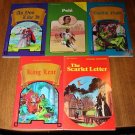 5 Pocket Classic & Biography books (like Classics Illustrated) Pele, Shakespeare, MORE!