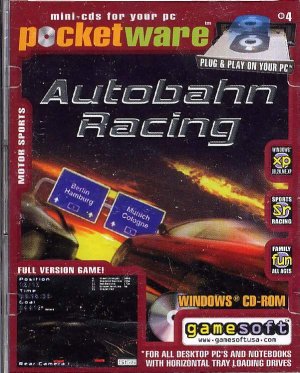 Autobahn Racing mini-CD PC video game - complete and factory sealed!