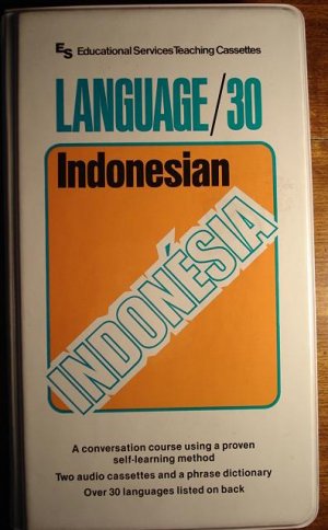 Language / 30 - Learn Indonesian instructional audio cassette tape set