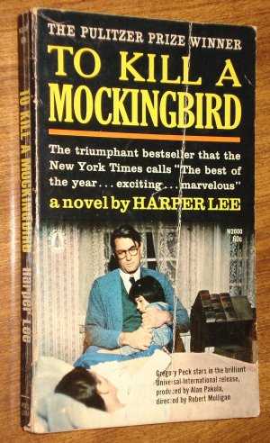 To Kill a Mockingbird by Harper Lee paperback book 1962 Popular Library