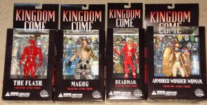 DC Direct Kingdom Come action figures Wave 3 Flash Wonder Woman, Magog, Deadman all MIP